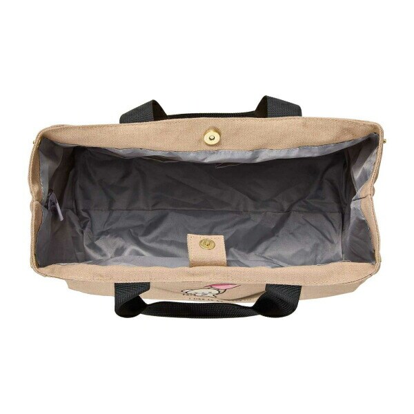 リラックマ コリラックマ サイドボタンミニトートバッグ  (ベージュ)