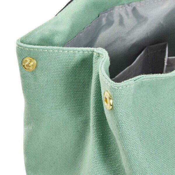 リラックマ キイロイトリ サイドボタンミニトートバッグ  (グリーン)