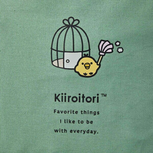 リラックマ キイロイトリ トートバッグ  (グリーン)