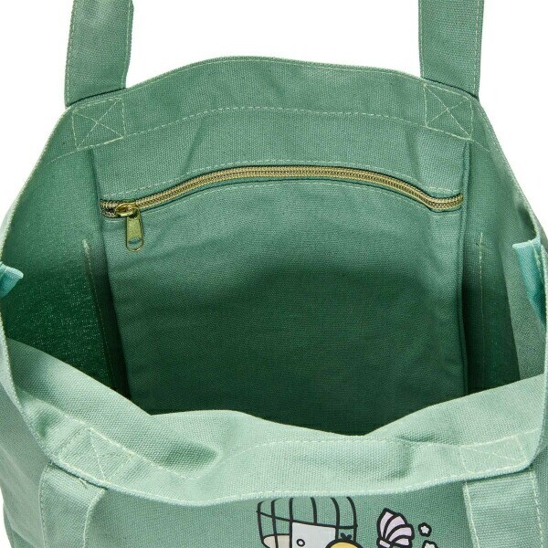 リラックマ キイロイトリ トートバッグ  (グリーン)