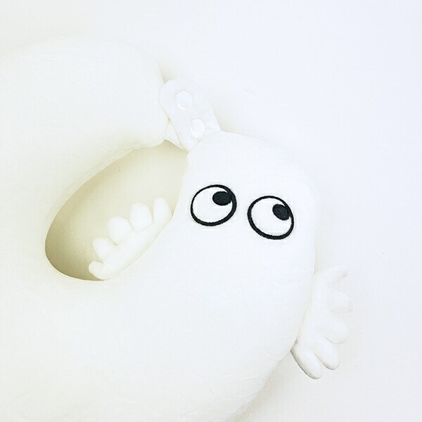 ムーミン ニョロニョロ 2in1枕 (ネックピロー＆クッション)