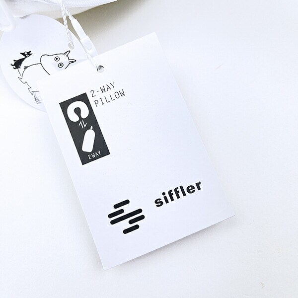 ムーミン ニョロニョロ 2in1枕 (ネックピロー＆クッション)