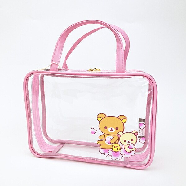 リラックマ トラベルポーチセット (ピンクサクラ)