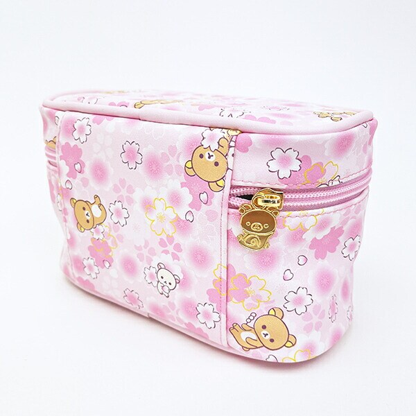 リラックマ トラベルポーチセット (ピンクサクラ)