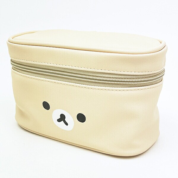 リラックマ トラベルポーチ ベージュトリオ