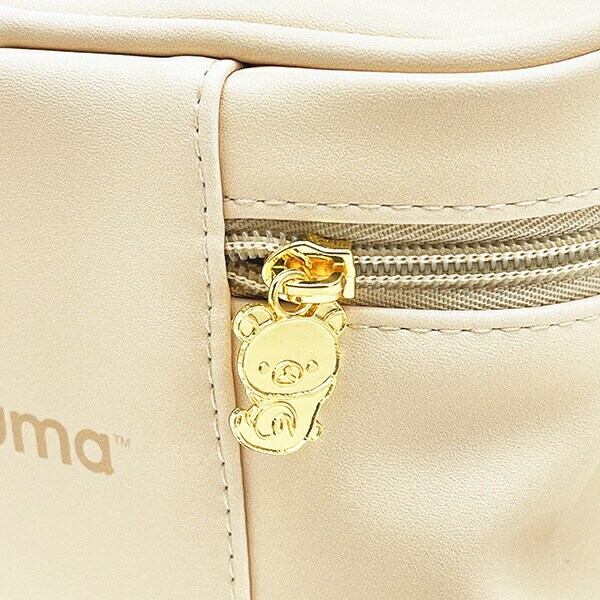 リラックマ トラベルポーチ ベージュトリオ