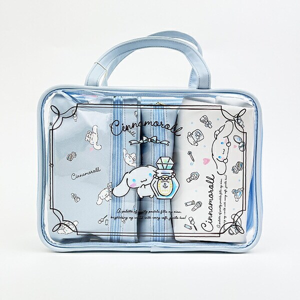 サンリオ シナモロール トラベルポーチセット ブルーコスメ シナモン Sanrio