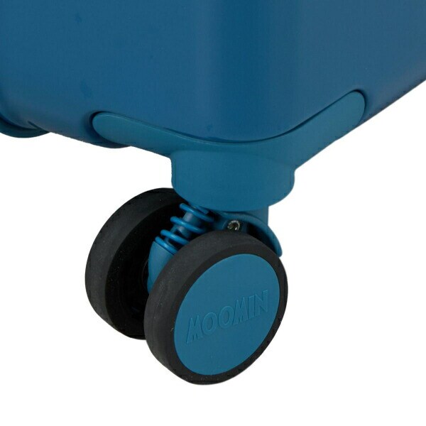 ムーミン 80th スーツケース 81L (ブルーストライプ) キャリーケース