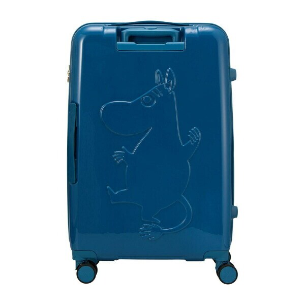 ムーミン 80th スーツケース 81L (ブルーストライプ) キャリーケース