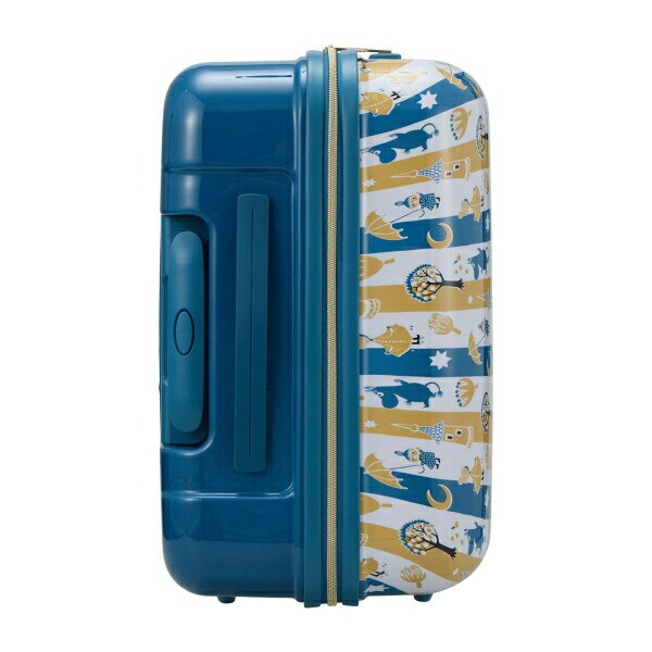 ムーミン 80th スーツケース 81L (ブルーストライプ) キャリーケース