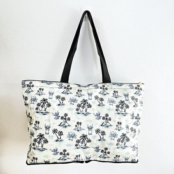 ディズニー スティッチ 折りたたみトートバッグ Disney