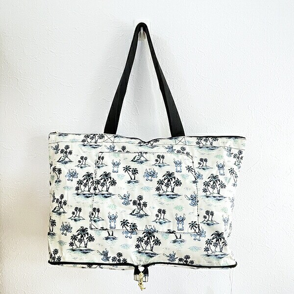 ディズニー スティッチ 折りたたみトートバッグ Disney