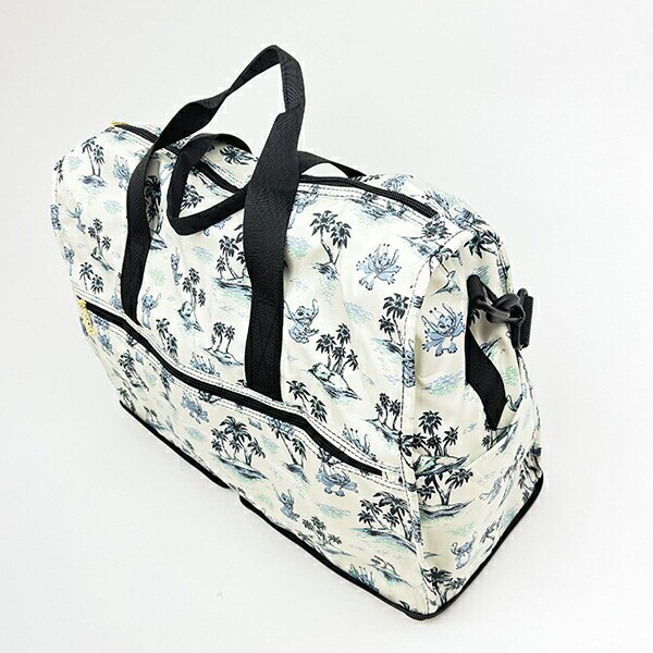 ディズニー スティッチ 折りたたみボストンバッグ(M) Disney