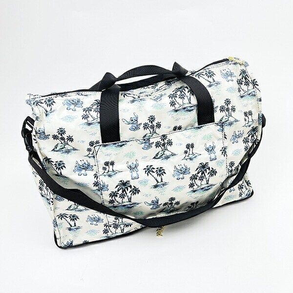 ディズニー スティッチ 折りたたみボストンバッグ(M) Disney