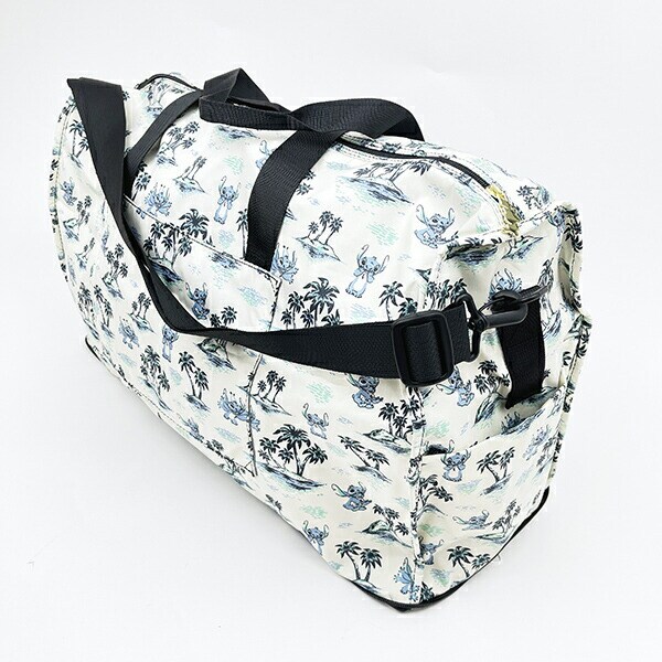 ディズニー スティッチ 折りたたみボストンバッグ(L) Disney