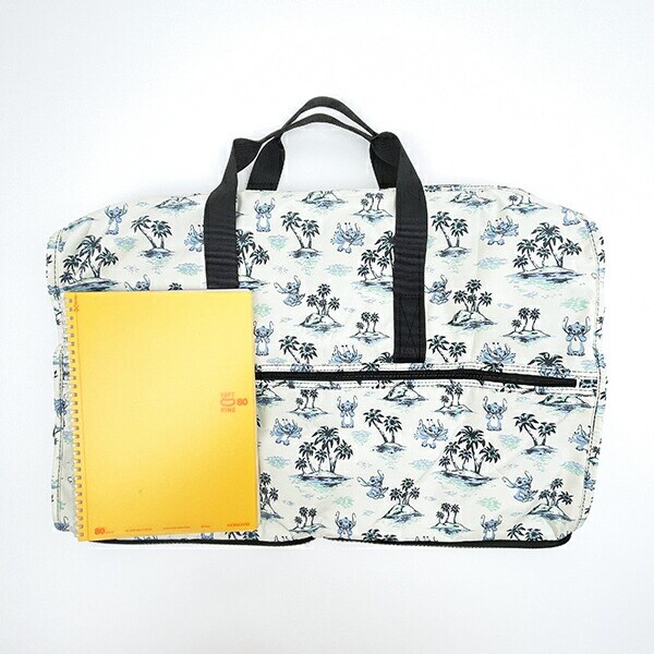 ディズニー スティッチ 折りたたみボストンバッグ(L) Disney