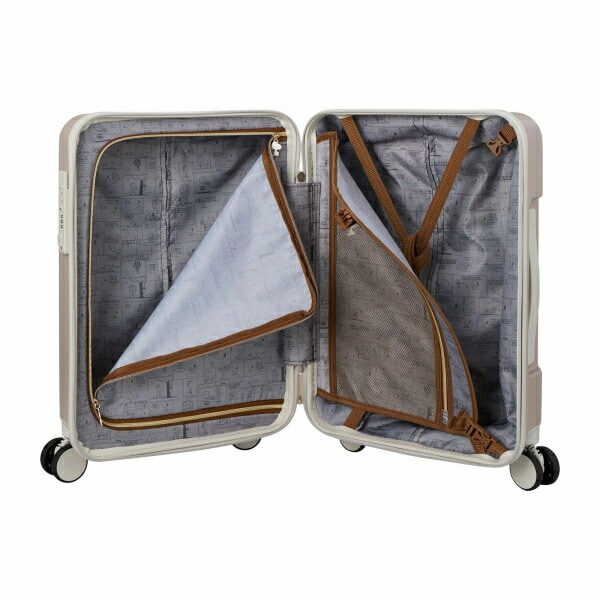 スヌーピー ジョー・クール ジッパータイプ スーツケース 32L (グレージュ) キャリーケース SNOOPY