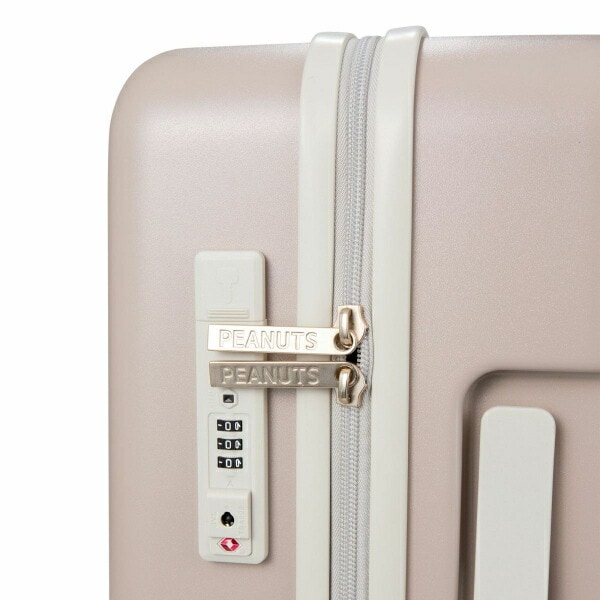 スヌーピー ジョー・クール ジッパータイプ スーツケース 32L (グレージュ) キャリーケース SNOOPY