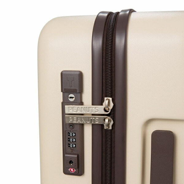 スヌーピー オラフ ジッパータイプ スーツケース 32L (アイボリー) キャリーケース SNOOPY