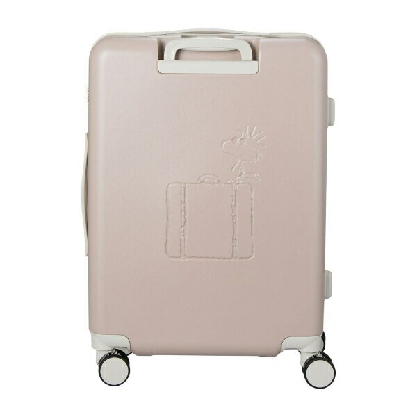 スヌーピー ジョー・クール ジッパータイプ スーツケース 50L (グレージュ) キャリーケース SNOOPY
