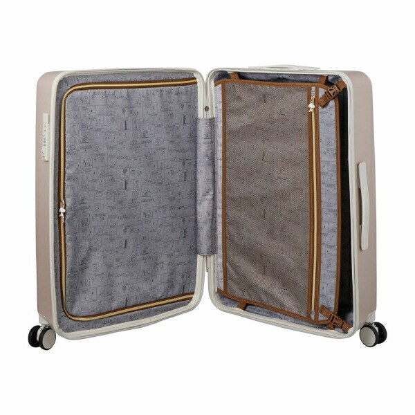 スヌーピー ジョー・クール ジッパータイプ スーツケース 82L (グレージュ) キャリーケース SNOOPY