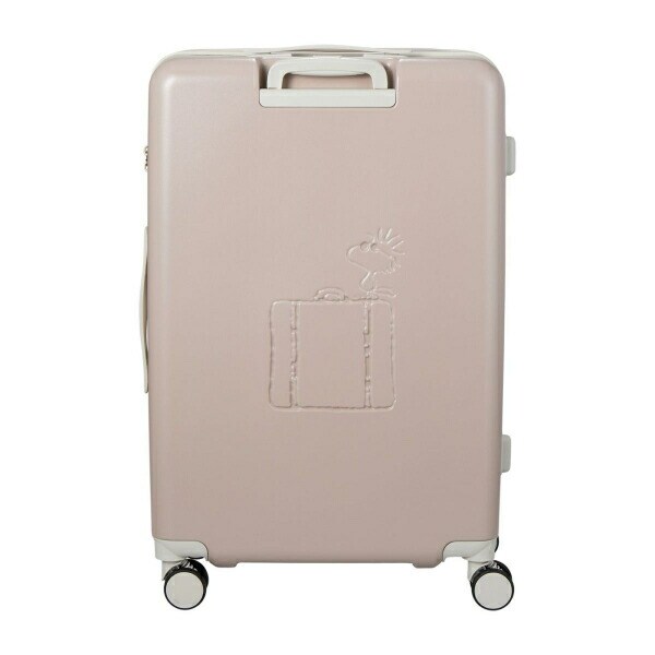 スヌーピー ジョー・クール ジッパータイプ スーツケース 82L (グレージュ) キャリーケース SNOOPY