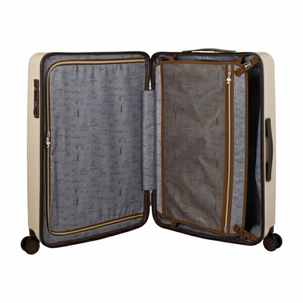 スヌーピー オラフ ジッパータイプ スーツケース 82L (アイボリー) キャリーケース SNOOPY