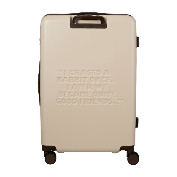 スヌーピー オラフ ジッパータイプ スーツケース 82L (アイボリー) キャリーケース SNOOPY