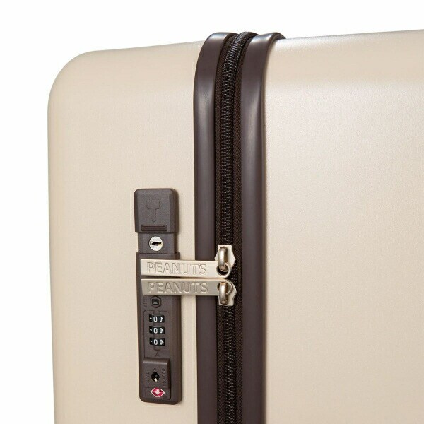スヌーピー オラフ ジッパータイプ スーツケース 82L (アイボリー) キャリーケース SNOOPY