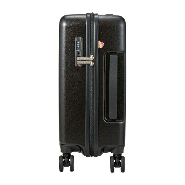 サンリオ 日焼け ハローキティ スーツケース 33L (ブラック) キャリーケース Sanrio