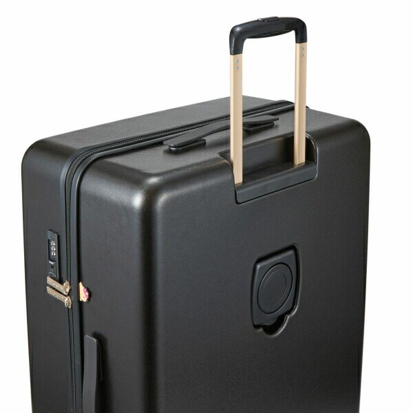 サンリオ 日焼け ハローキティ スーツケース 83L (ブラック) キャリーケース Sanrio