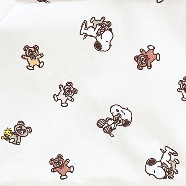 スヌーピー &ベア 保冷＆保温エコバッグ(M) ベージュ SNOOPY