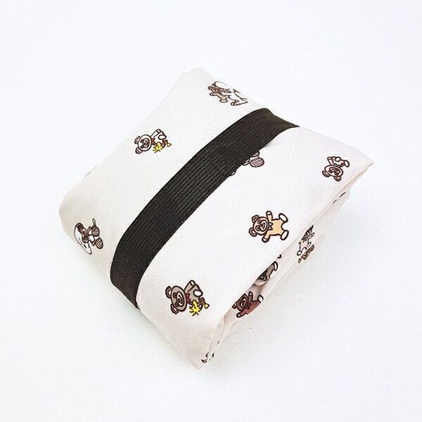 スヌーピー &ベア 保冷＆保温エコバッグ(M) ベージュ SNOOPY