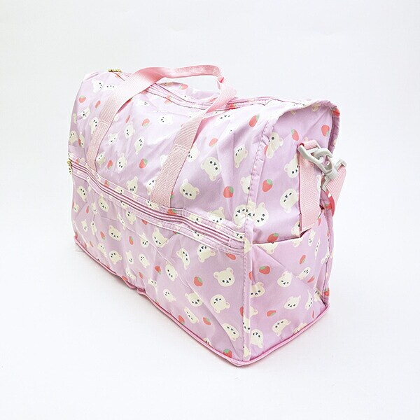 リラックマ コリラックマ 折りたたみボストンバッグ(M) ピンク