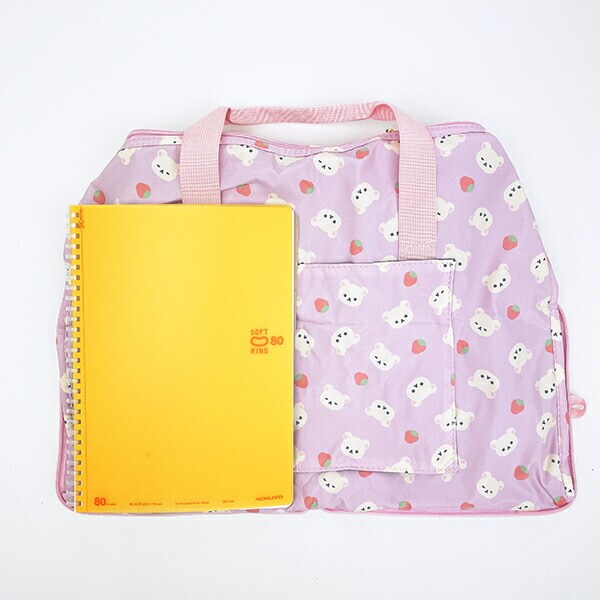 リラックマ コリラックマ 折りたたみボストンバッグ(M) ピンク