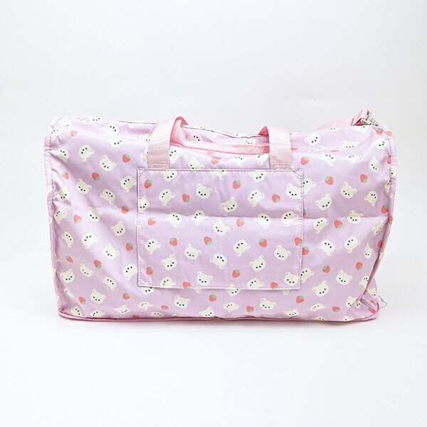 リラックマ コリラックマ 折りたたみボストンバッグ(L) ピンク トラベル