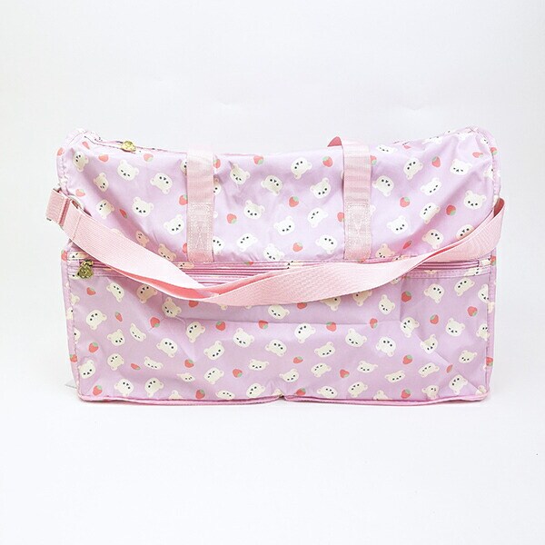 リラックマ コリラックマ 折りたたみボストンバッグ(L) ピンク トラベル