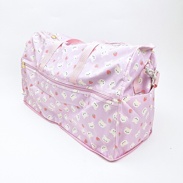 リラックマ コリラックマ 折りたたみボストンバッグ(L) ピンク トラベル