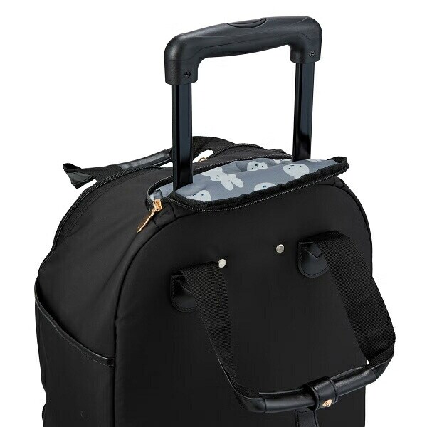 ミッフィー miffy ソフトキャリーバッグ ブラックフェイス