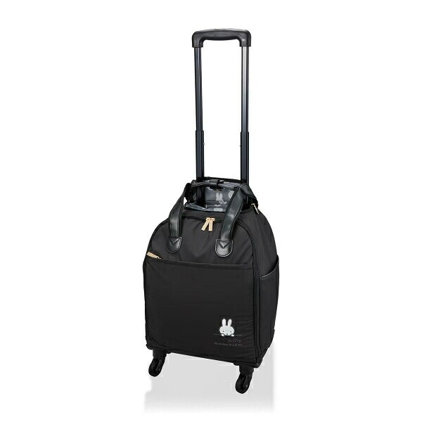 ミッフィー miffy ソフトキャリーバッグ ブラックフェイス