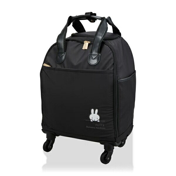 ミッフィー miffy ソフトキャリーバッグ ブラックフェイス