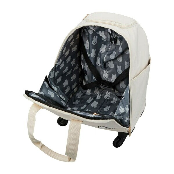 ミッフィー miffy ソフトキャリーバッグ アイボリーフェイス