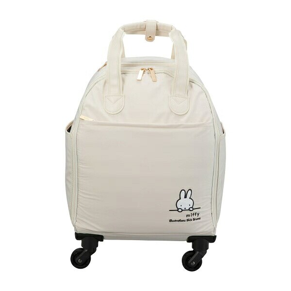 ミッフィー miffy ソフトキャリーバッグ アイボリーフェイス