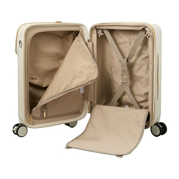 ぬい活 推し活 上パカ ジッパータイプ スーツケース Sサイズ カプセルキャリーバッグ