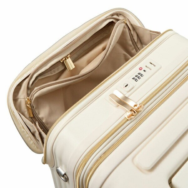 ぬい活 推し活 上パカ ジッパータイプ スーツケース Sサイズ カプセルキャリーバッグ