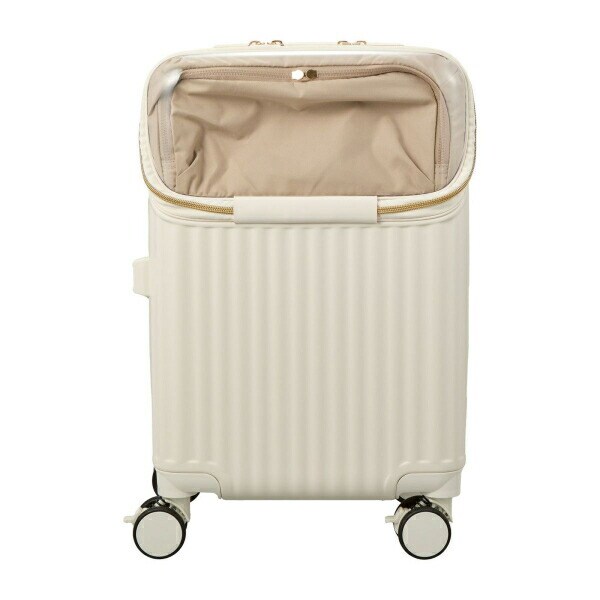 ぬい活 推し活 上パカ ジッパータイプ スーツケース Sサイズ カプセルキャリーバッグ