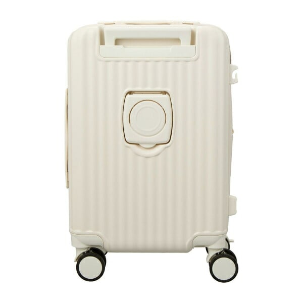 ぬい活 推し活 上パカ ジッパータイプ スーツケース Sサイズ カプセルキャリーバッグ