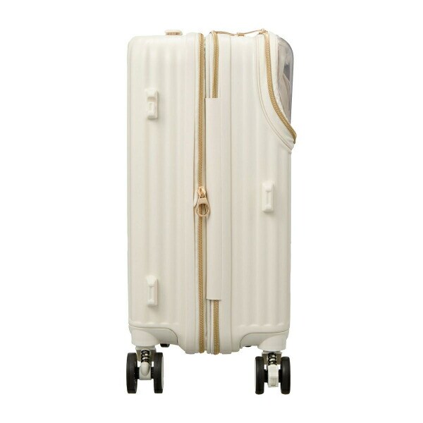 ぬい活 推し活 上パカ ジッパータイプ スーツケース Sサイズ カプセルキャリーバッグ