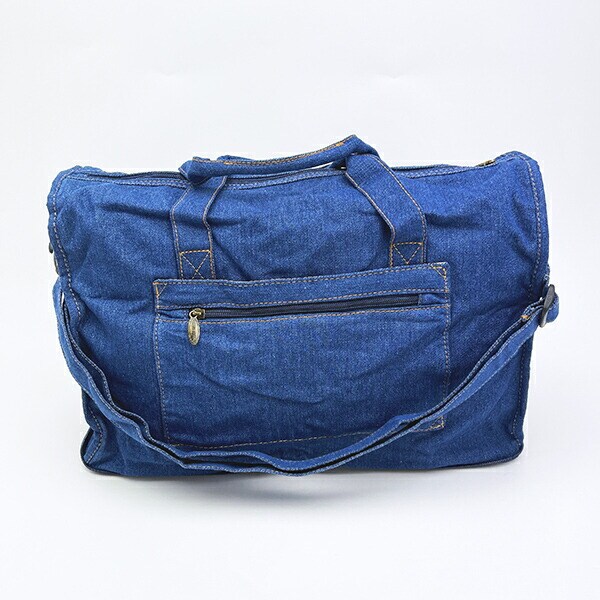 オサムグッズ ジル 折りたたみボストンバッグ(M) デニム OSAMUGOODS