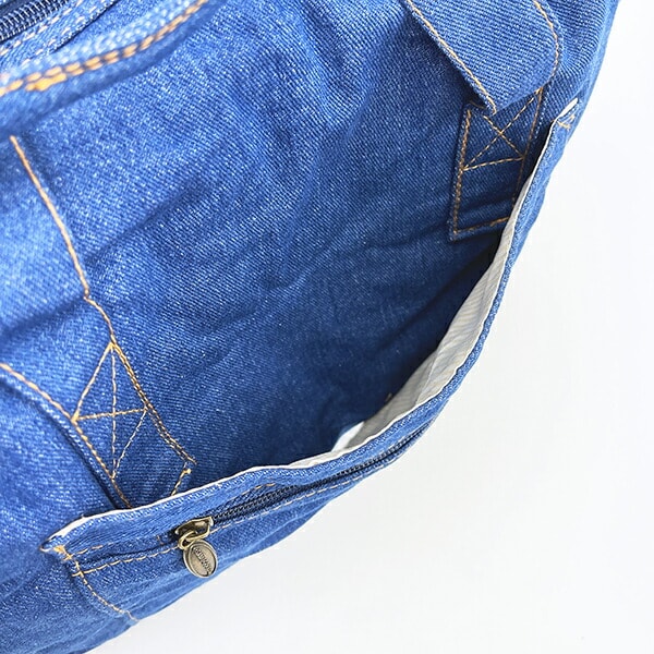 オサムグッズ ジル 折りたたみボストンバッグ(M) デニム OSAMUGOODS